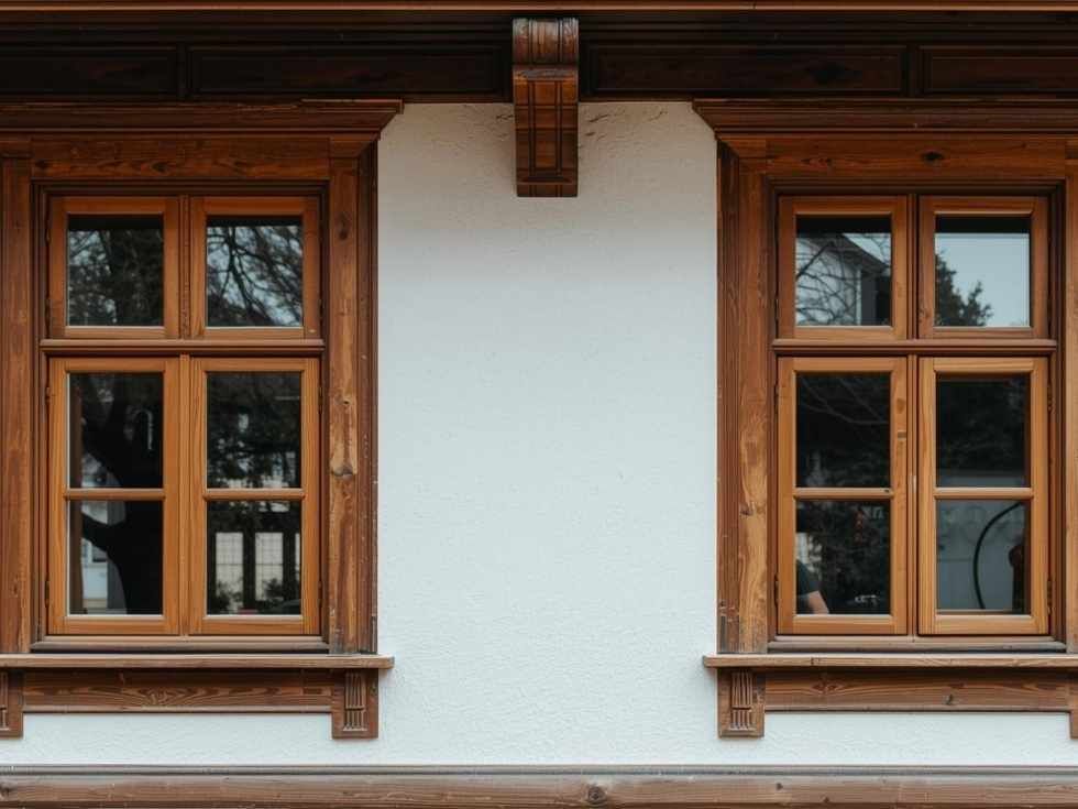 Contemporary upvc vs wooden windows design - Beautiful Homes